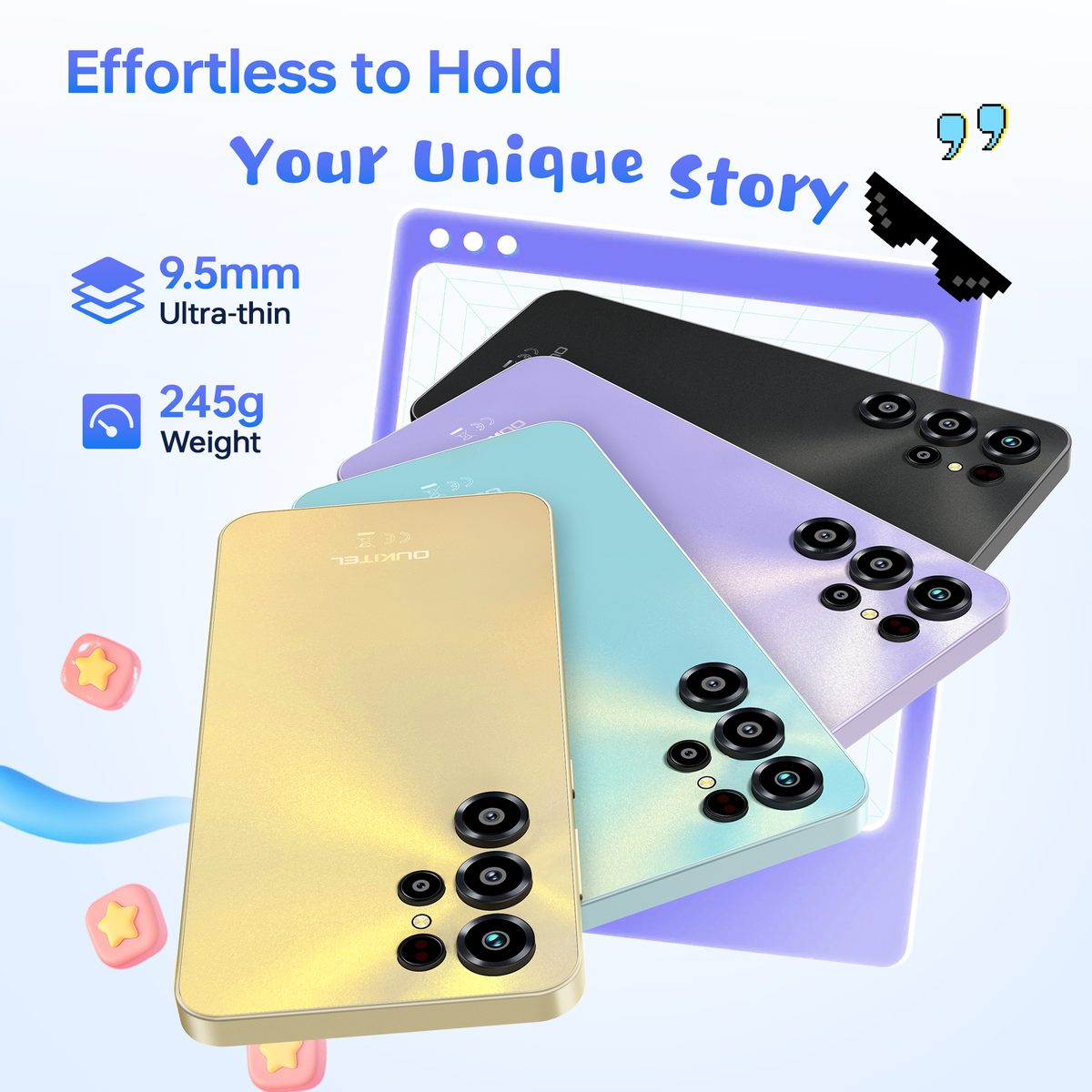 OUKITEL C68 Multiple Colors Slim Design
